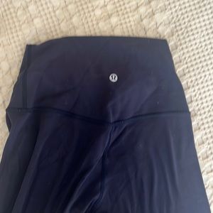 Navy blue align leggings